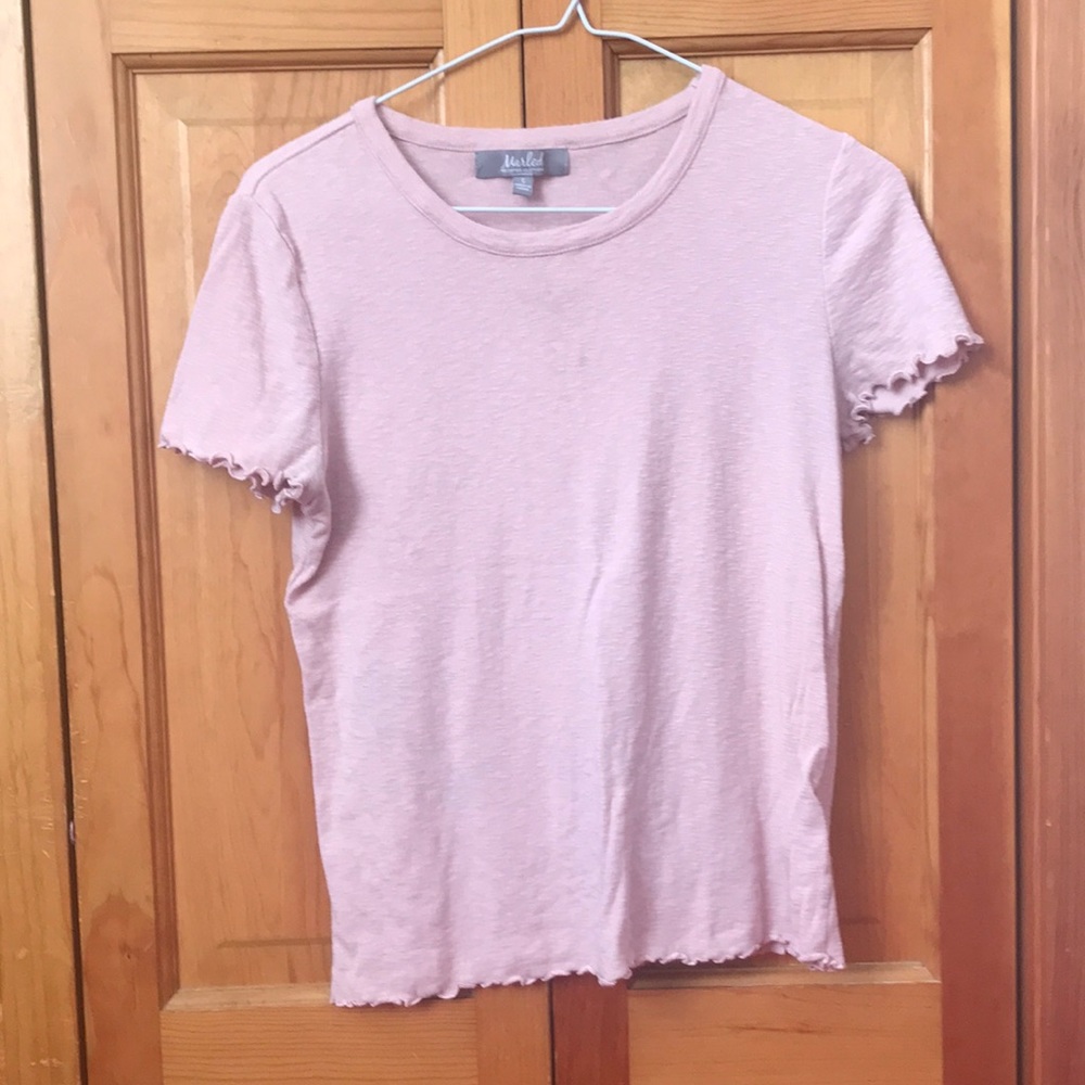 pink lettuce trimmed top